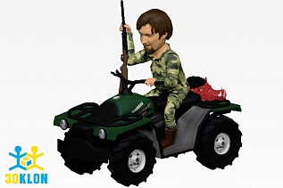 Кукла-шарж фотостудия 3DKLON 9